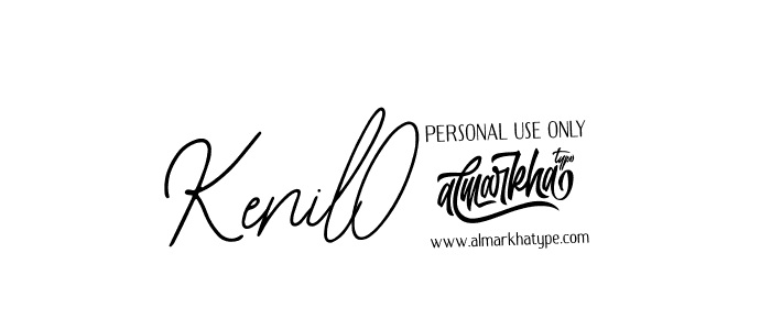 Use a signature maker to create a handwritten signature online. With this signature software, you can design (Bearetta-2O07w) your own signature for name Kenil07. Kenil07 signature style 12 images and pictures png