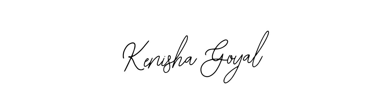 Also we have Kenisha Goyal name is the best signature style. Create professional handwritten signature collection using Bearetta-2O07w autograph style. Kenisha Goyal signature style 12 images and pictures png