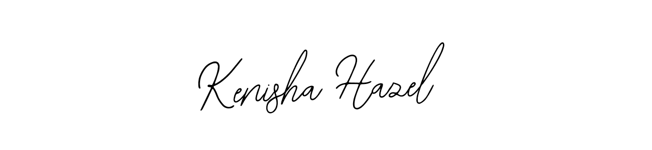 if you are searching for the best signature style for your name Kenisha Hazel. so please give up your signature search. here we have designed multiple signature styles  using Bearetta-2O07w. Kenisha Hazel signature style 12 images and pictures png