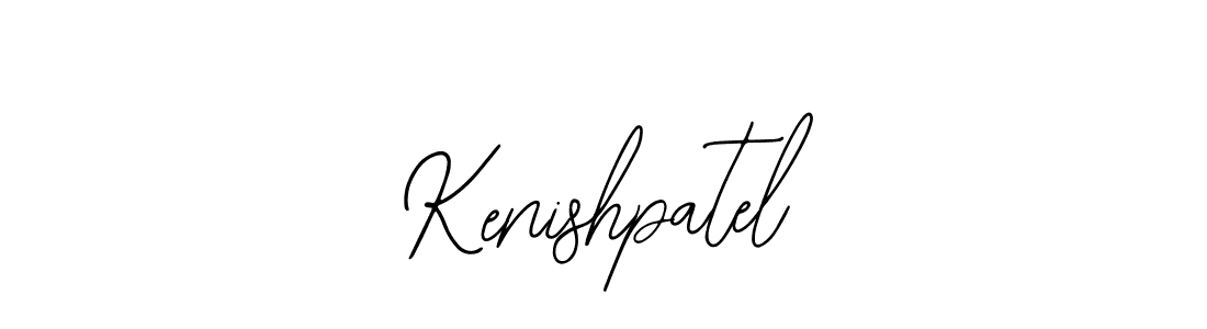 How to make Kenishpatel signature? Bearetta-2O07w is a professional autograph style. Create handwritten signature for Kenishpatel name. Kenishpatel signature style 12 images and pictures png