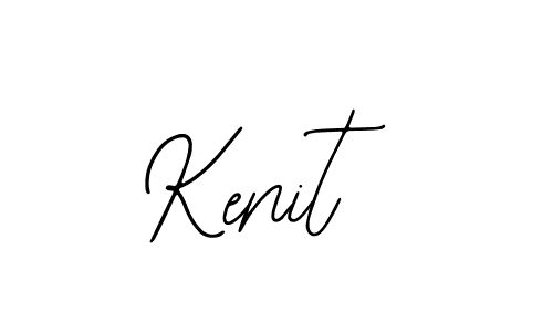 Design your own signature with our free online signature maker. With this signature software, you can create a handwritten (Bearetta-2O07w) signature for name Kenit. Kenit signature style 12 images and pictures png