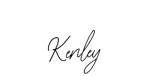 How to make Kenley name signature. Use Bearetta-2O07w style for creating short signs online. This is the latest handwritten sign. Kenley signature style 12 images and pictures png