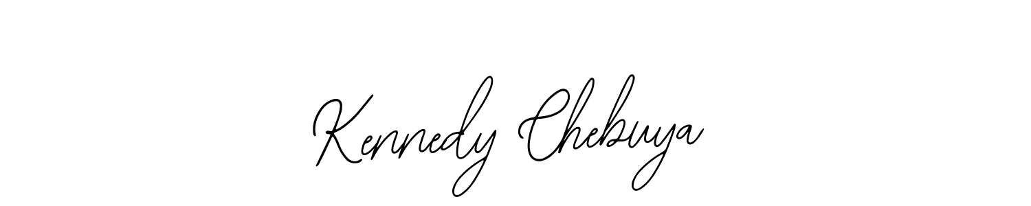 Design your own signature with our free online signature maker. With this signature software, you can create a handwritten (Bearetta-2O07w) signature for name Kennedy Chebuya. Kennedy Chebuya signature style 12 images and pictures png