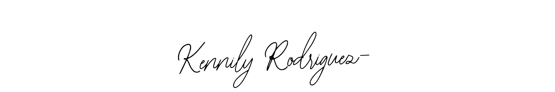 You can use this online signature creator to create a handwritten signature for the name Kennily Rodriguez-. This is the best online autograph maker. Kennily Rodriguez- signature style 12 images and pictures png