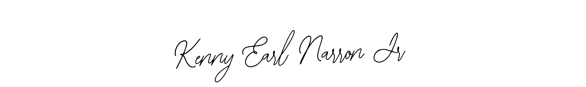 Design your own signature with our free online signature maker. With this signature software, you can create a handwritten (Bearetta-2O07w) signature for name Kenny Earl Narron Jr. Kenny Earl Narron Jr signature style 12 images and pictures png