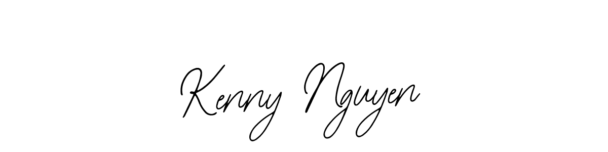 Design your own signature with our free online signature maker. With this signature software, you can create a handwritten (Bearetta-2O07w) signature for name Kenny Nguyen. Kenny Nguyen signature style 12 images and pictures png