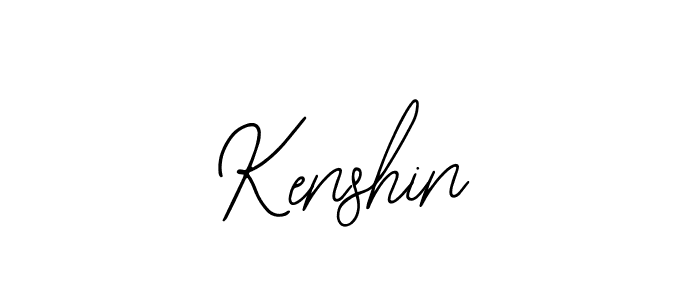 Kenshin stylish signature style. Best Handwritten Sign (Bearetta-2O07w) for my name. Handwritten Signature Collection Ideas for my name Kenshin. Kenshin signature style 12 images and pictures png