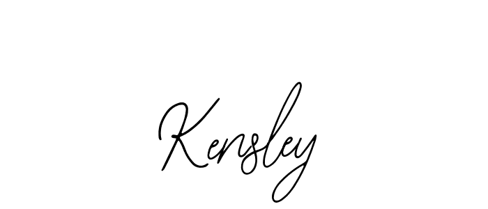 How to make Kensley signature? Bearetta-2O07w is a professional autograph style. Create handwritten signature for Kensley name. Kensley signature style 12 images and pictures png