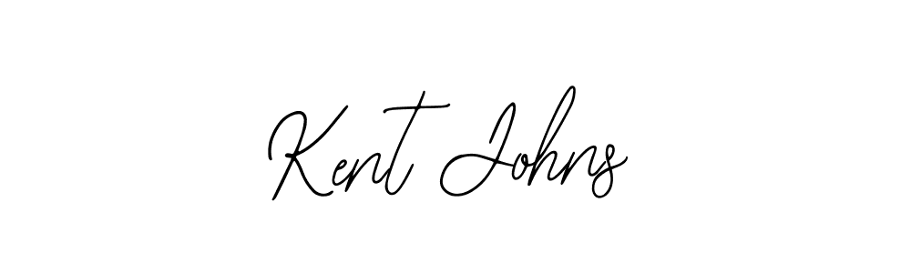 How to make Kent Johns name signature. Use Bearetta-2O07w style for creating short signs online. This is the latest handwritten sign. Kent Johns signature style 12 images and pictures png