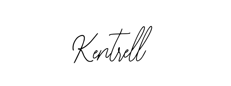 How to make Kentrell name signature. Use Bearetta-2O07w style for creating short signs online. This is the latest handwritten sign. Kentrell signature style 12 images and pictures png