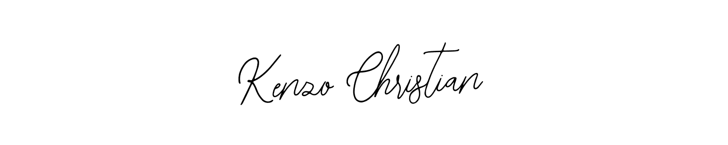 Make a beautiful signature design for name Kenzo Christian. With this signature (Bearetta-2O07w) style, you can create a handwritten signature for free. Kenzo Christian signature style 12 images and pictures png