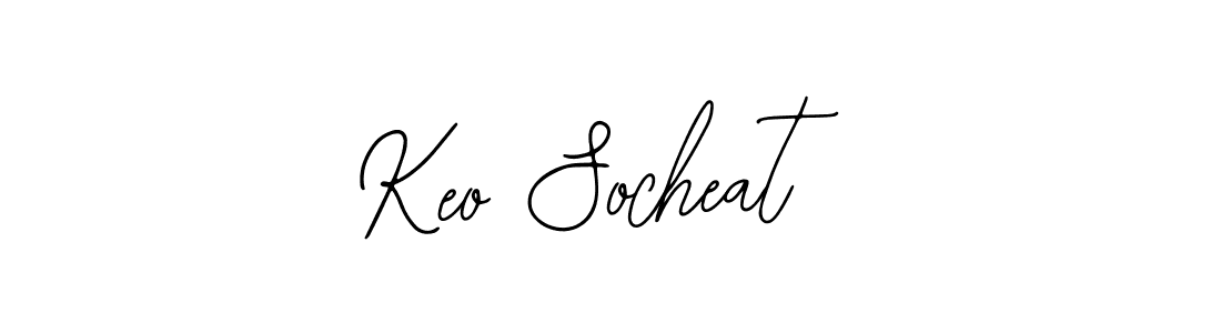 You should practise on your own different ways (Bearetta-2O07w) to write your name (Keo Socheat) in signature. don't let someone else do it for you. Keo Socheat signature style 12 images and pictures png