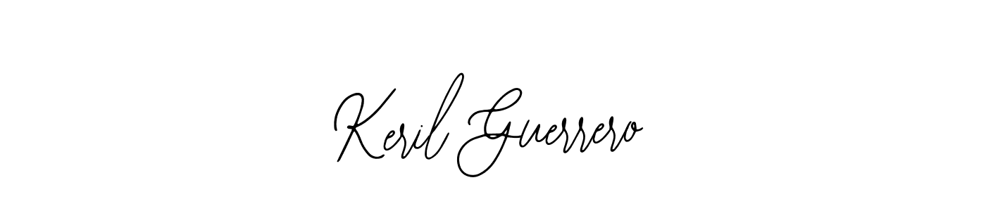 Use a signature maker to create a handwritten signature online. With this signature software, you can design (Bearetta-2O07w) your own signature for name Keril Guerrero. Keril Guerrero signature style 12 images and pictures png