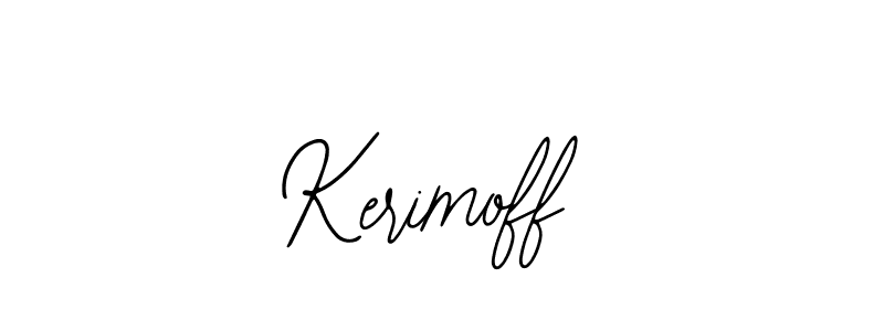 if you are searching for the best signature style for your name Kerimoff. so please give up your signature search. here we have designed multiple signature styles  using Bearetta-2O07w. Kerimoff signature style 12 images and pictures png