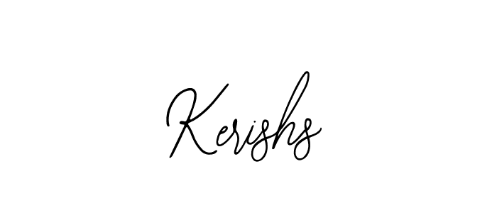 if you are searching for the best signature style for your name Kerishs. so please give up your signature search. here we have designed multiple signature styles  using Bearetta-2O07w. Kerishs signature style 12 images and pictures png