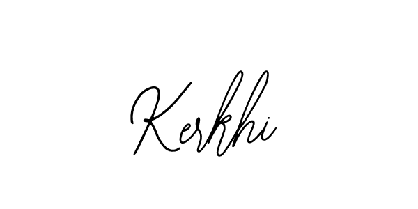 The best way (Bearetta-2O07w) to make a short signature is to pick only two or three words in your name. The name Kerkhi include a total of six letters. For converting this name. Kerkhi signature style 12 images and pictures png