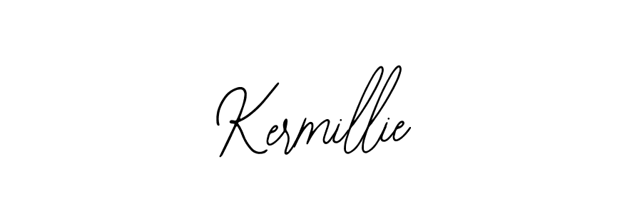 The best way (Bearetta-2O07w) to make a short signature is to pick only two or three words in your name. The name Kermillie include a total of six letters. For converting this name. Kermillie signature style 12 images and pictures png