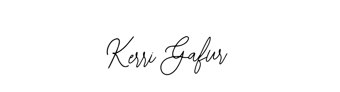 This is the best signature style for the Kerri Gafur name. Also you like these signature font (Bearetta-2O07w). Mix name signature. Kerri Gafur signature style 12 images and pictures png