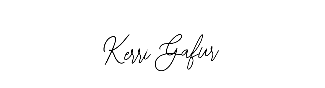 Make a beautiful signature design for name Kerri Gafur. With this signature (Bearetta-2O07w) style, you can create a handwritten signature for free. Kerri Gafur signature style 12 images and pictures png