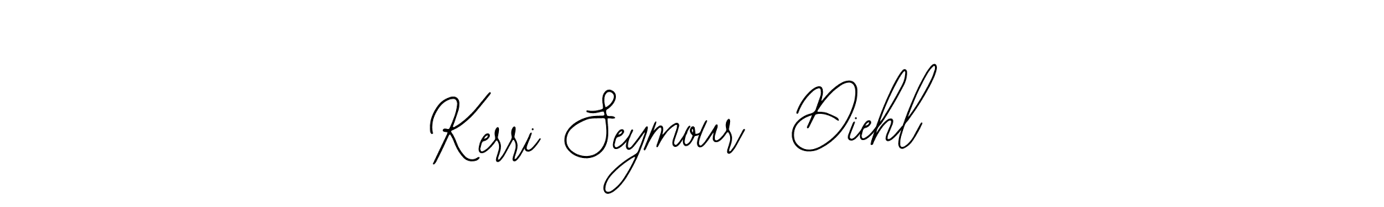 Design your own signature with our free online signature maker. With this signature software, you can create a handwritten (Bearetta-2O07w) signature for name Kerri Seymour  Diehl. Kerri Seymour  Diehl signature style 12 images and pictures png