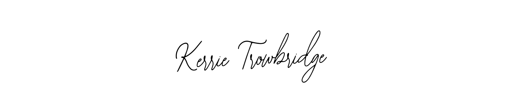 This is the best signature style for the Kerrie Trowbridge name. Also you like these signature font (Bearetta-2O07w). Mix name signature. Kerrie Trowbridge signature style 12 images and pictures png