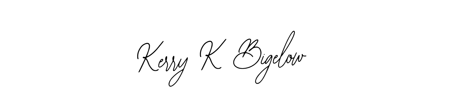 Use a signature maker to create a handwritten signature online. With this signature software, you can design (Bearetta-2O07w) your own signature for name Kerry K Bigelow. Kerry K Bigelow signature style 12 images and pictures png