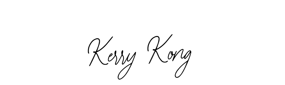 You should practise on your own different ways (Bearetta-2O07w) to write your name (Kerry Kong) in signature. don't let someone else do it for you. Kerry Kong signature style 12 images and pictures png