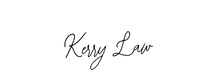 Bearetta-2O07w is a professional signature style that is perfect for those who want to add a touch of class to their signature. It is also a great choice for those who want to make their signature more unique. Get Kerry Law name to fancy signature for free. Kerry Law signature style 12 images and pictures png