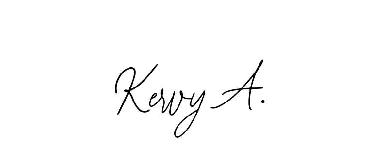 Check out images of Autograph of Kervy A. name. Actor Kervy A. Signature Style. Bearetta-2O07w is a professional sign style online. Kervy A. signature style 12 images and pictures png