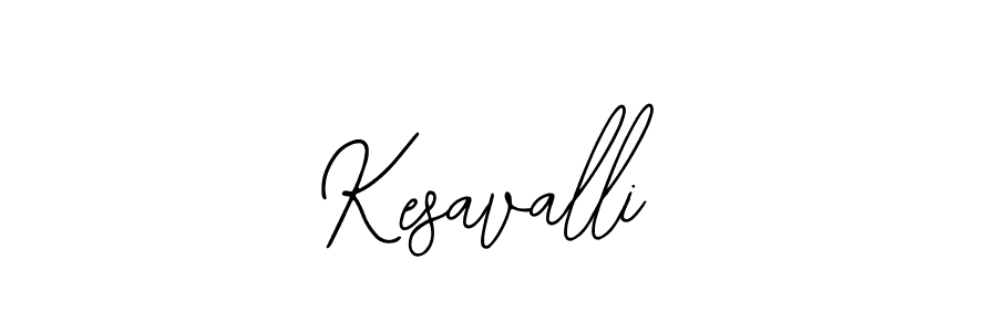 Design your own signature with our free online signature maker. With this signature software, you can create a handwritten (Bearetta-2O07w) signature for name Kesavalli. Kesavalli signature style 12 images and pictures png