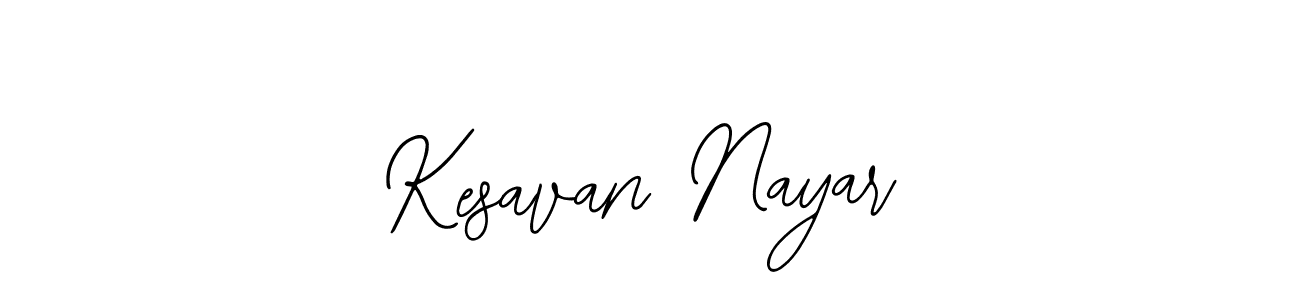 Also we have Kesavan Nayar name is the best signature style. Create professional handwritten signature collection using Bearetta-2O07w autograph style. Kesavan Nayar signature style 12 images and pictures png