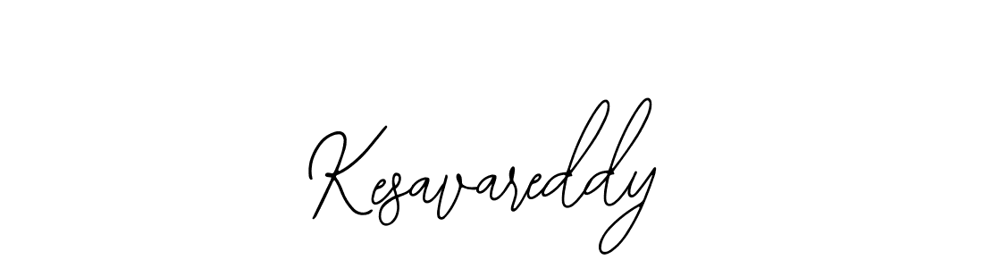 How to make Kesavareddy name signature. Use Bearetta-2O07w style for creating short signs online. This is the latest handwritten sign. Kesavareddy signature style 12 images and pictures png