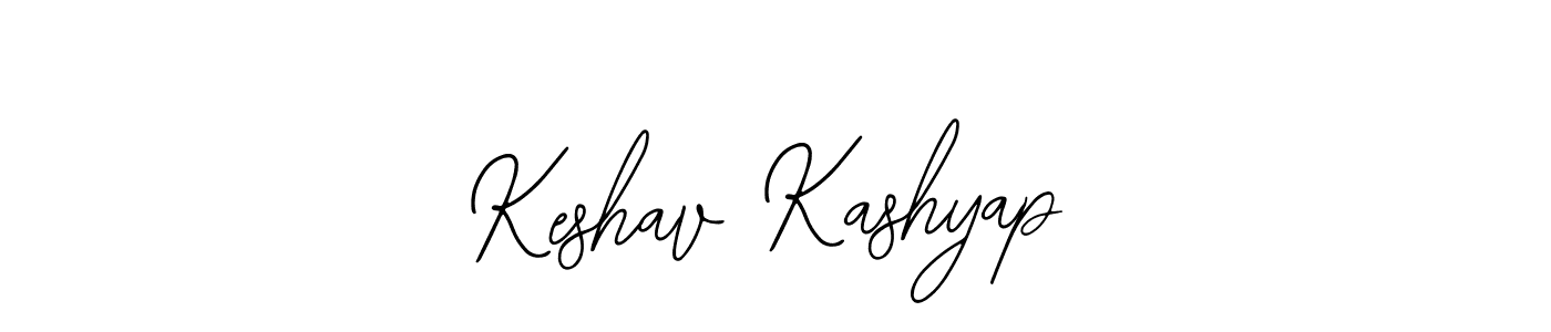 How to make Keshav Kashyap name signature. Use Bearetta-2O07w style for creating short signs online. This is the latest handwritten sign. Keshav Kashyap signature style 12 images and pictures png