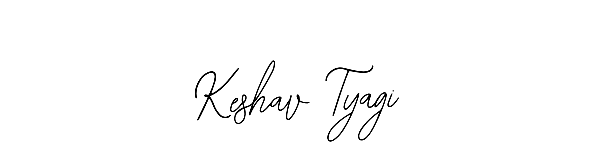 How to make Keshav Tyagi name signature. Use Bearetta-2O07w style for creating short signs online. This is the latest handwritten sign. Keshav Tyagi signature style 12 images and pictures png