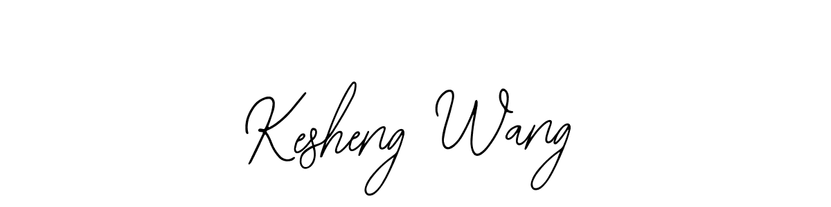 Also You can easily find your signature by using the search form. We will create Kesheng Wang name handwritten signature images for you free of cost using Bearetta-2O07w sign style. Kesheng Wang signature style 12 images and pictures png