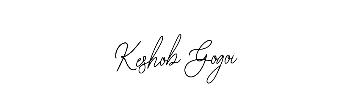 Keshob Gogoi stylish signature style. Best Handwritten Sign (Bearetta-2O07w) for my name. Handwritten Signature Collection Ideas for my name Keshob Gogoi. Keshob Gogoi signature style 12 images and pictures png
