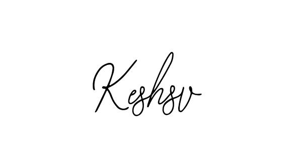 How to make Keshsv signature? Bearetta-2O07w is a professional autograph style. Create handwritten signature for Keshsv name. Keshsv signature style 12 images and pictures png