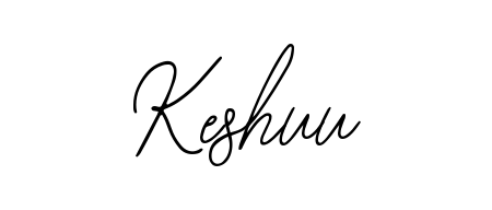 Transform the name Keshuu into a signature masterpiece using Bearetta-2O07w font. Ideal for photographers, artists, and creators looking for watermarks. Keshuu signature style 12 images and pictures png