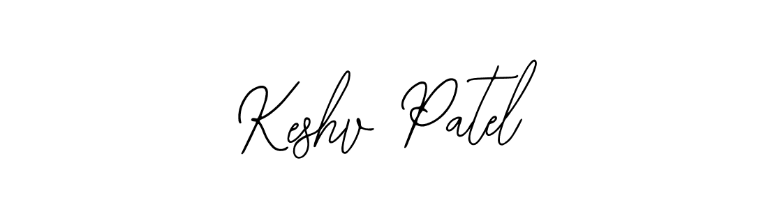 You should practise on your own different ways (Bearetta-2O07w) to write your name (Keshv Patel) in signature. don't let someone else do it for you. Keshv Patel signature style 12 images and pictures png