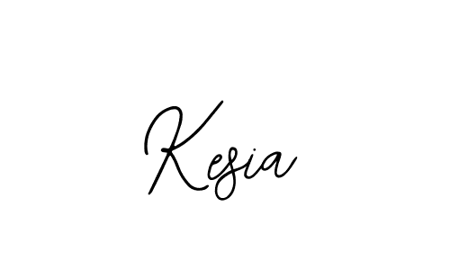 How to make Kesia signature? Bearetta-2O07w is a professional autograph style. Create handwritten signature for Kesia name. Kesia signature style 12 images and pictures png