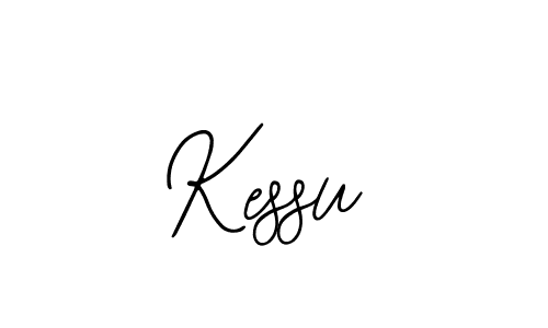 Design your own signature with our free online signature maker. With this signature software, you can create a handwritten (Bearetta-2O07w) signature for name Kessu. Kessu signature style 12 images and pictures png