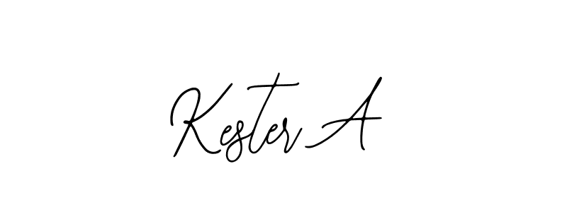 This is the best signature style for the Kester A name. Also you like these signature font (Bearetta-2O07w). Mix name signature. Kester A signature style 12 images and pictures png