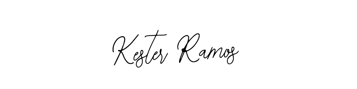 How to make Kester Ramos signature? Bearetta-2O07w is a professional autograph style. Create handwritten signature for Kester Ramos name. Kester Ramos signature style 12 images and pictures png