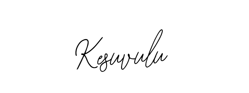 You should practise on your own different ways (Bearetta-2O07w) to write your name (Kesuvulu) in signature. don't let someone else do it for you. Kesuvulu signature style 12 images and pictures png