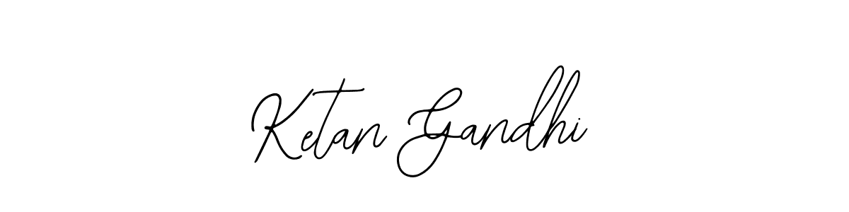 You should practise on your own different ways (Bearetta-2O07w) to write your name (Ketan Gandhi) in signature. don't let someone else do it for you. Ketan Gandhi signature style 12 images and pictures png