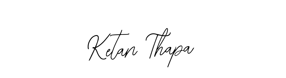 Similarly Bearetta-2O07w is the best handwritten signature design. Signature creator online .You can use it as an online autograph creator for name Ketan Thapa. Ketan Thapa signature style 12 images and pictures png