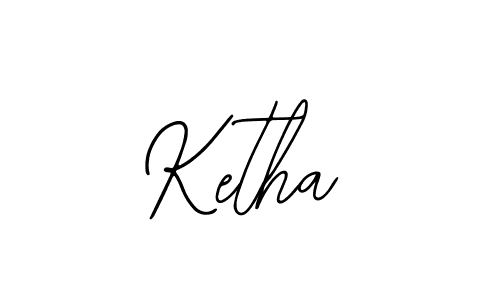 Similarly Bearetta-2O07w is the best handwritten signature design. Signature creator online .You can use it as an online autograph creator for name Ketha. Ketha signature style 12 images and pictures png