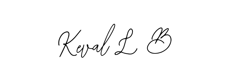 if you are searching for the best signature style for your name Keval L B. so please give up your signature search. here we have designed multiple signature styles  using Bearetta-2O07w. Keval L B signature style 12 images and pictures png