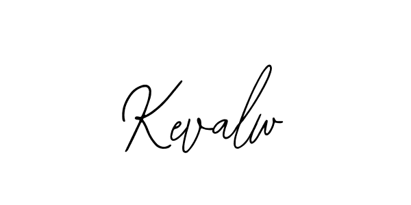 Design your own signature with our free online signature maker. With this signature software, you can create a handwritten (Bearetta-2O07w) signature for name Kevalw. Kevalw signature style 12 images and pictures png