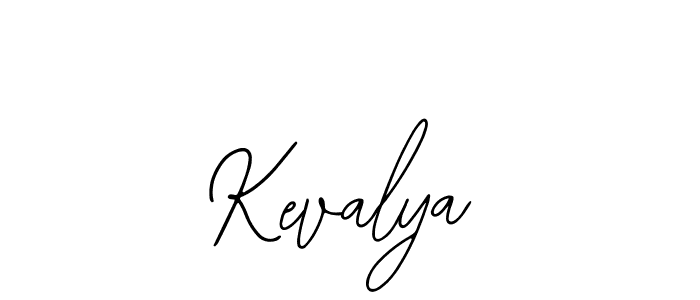 Similarly Bearetta-2O07w is the best handwritten signature design. Signature creator online .You can use it as an online autograph creator for name Kevalya. Kevalya signature style 12 images and pictures png